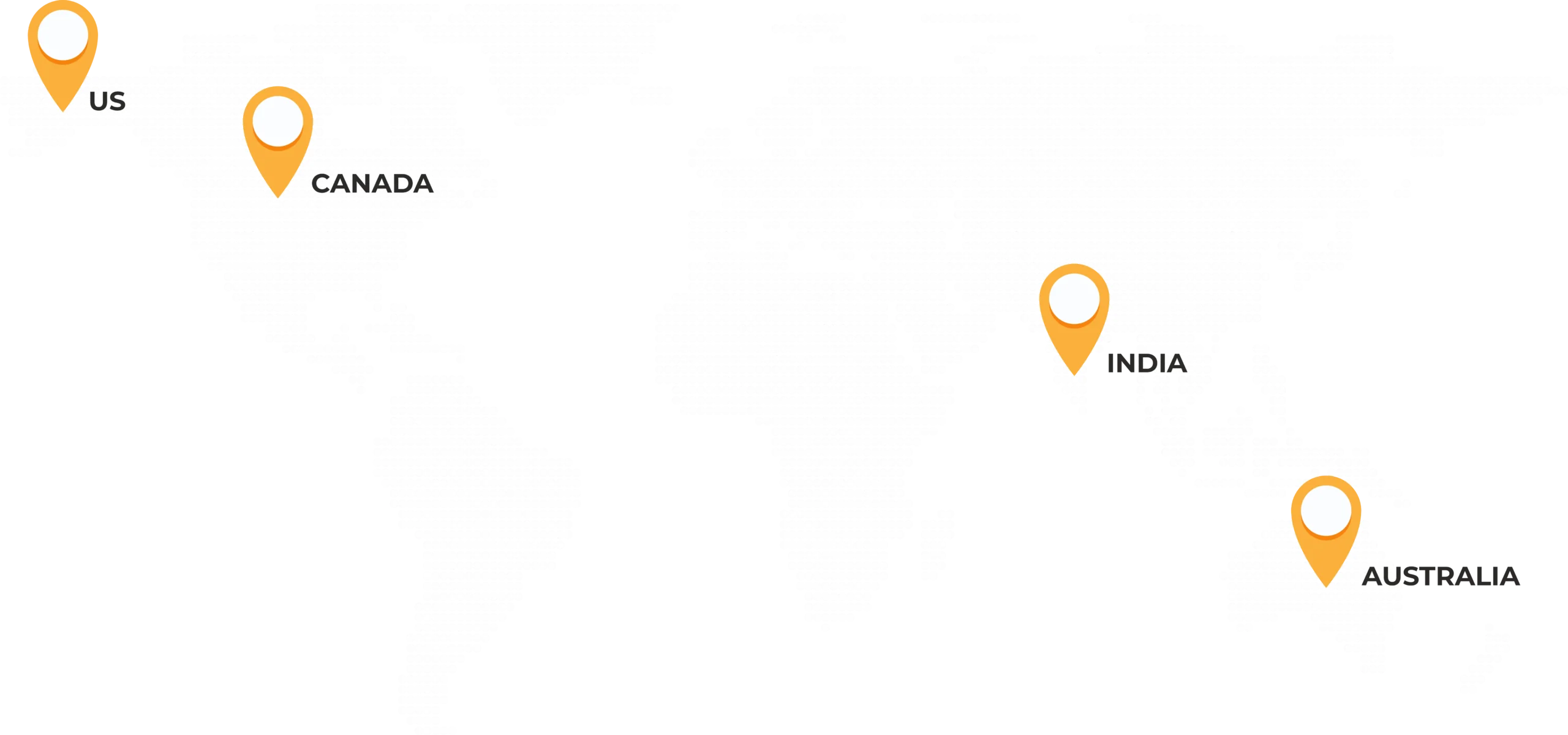 World Map with Locations